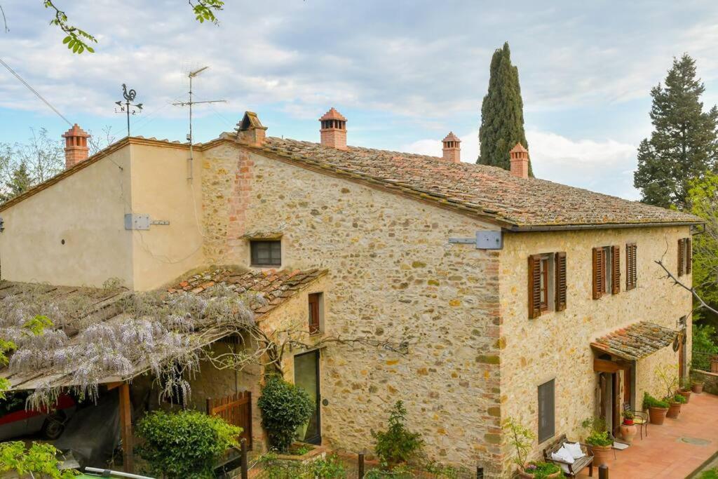 Casetta Rustica Nel Chianti San Donnino  Exteriör bild